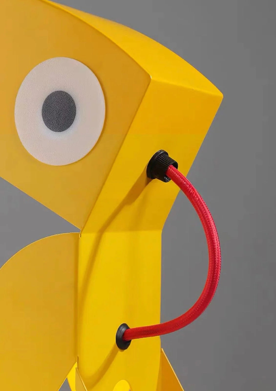 Whimsical Eclectic Memphis Cute Parrot Table Lamp for Study - Full Spectrum Eye Protection Decorative Desk Lamp